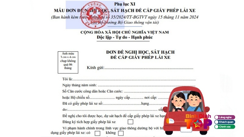 Mua hồ sơ thi bằng lái xe máy ở đâu Quy Nhơn uy tín?